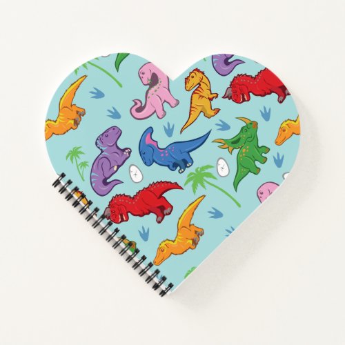 Cute Dinosaur Pattern Notebook