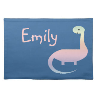 Cute Dinosaur Personalized Placemat