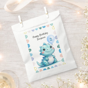 Cute Dinosaur roar Boy Happy birthday party Favor Bag