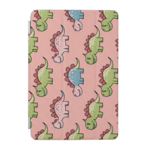 Cute dinosaur seamless pattern iPad mini cover