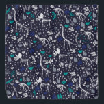 Cute Dinosaur Skeletons Bandana<br><div class="desc">Cute Dinosaur Skeletons Bandana</div>