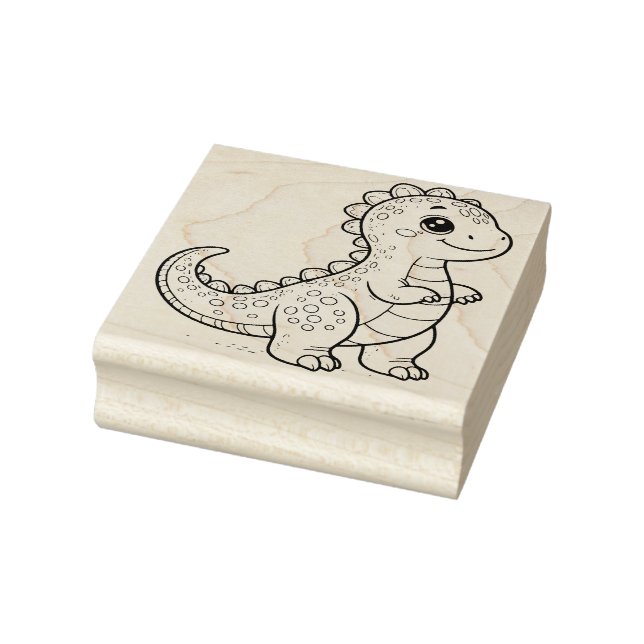 Cute Dinosaur Stamp (Stamp)