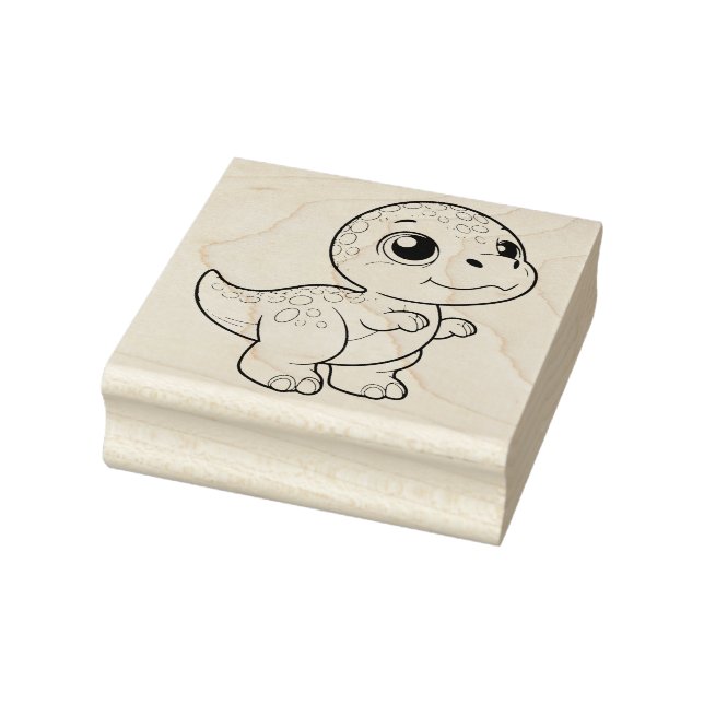 Cute Dinosaur Stamp (Stamp)