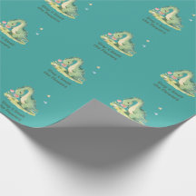 Cute Dinosaur Stop and Smell the Flowers Sticker