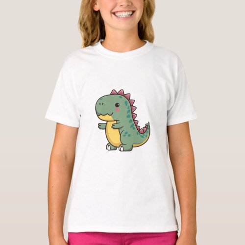 Cute dinosaur T_Shirt