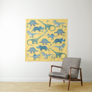 Cute Dinosaur Tapestry