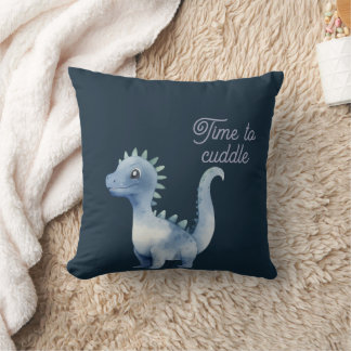 Cute Dinosaur Throw Pillow