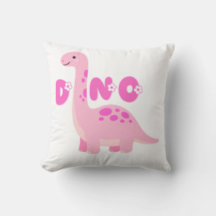 Cute dinosaur 🦕 throw pillow