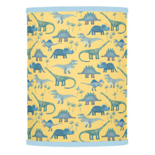 Cute Dinosaur Yellow Lamp Shade
