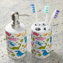 Cute Dinosaurs Bath Set Cute Dinosaurs Bath Set