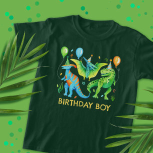 Cute Dinosaurs Birthday Boy T rex T-Shirt