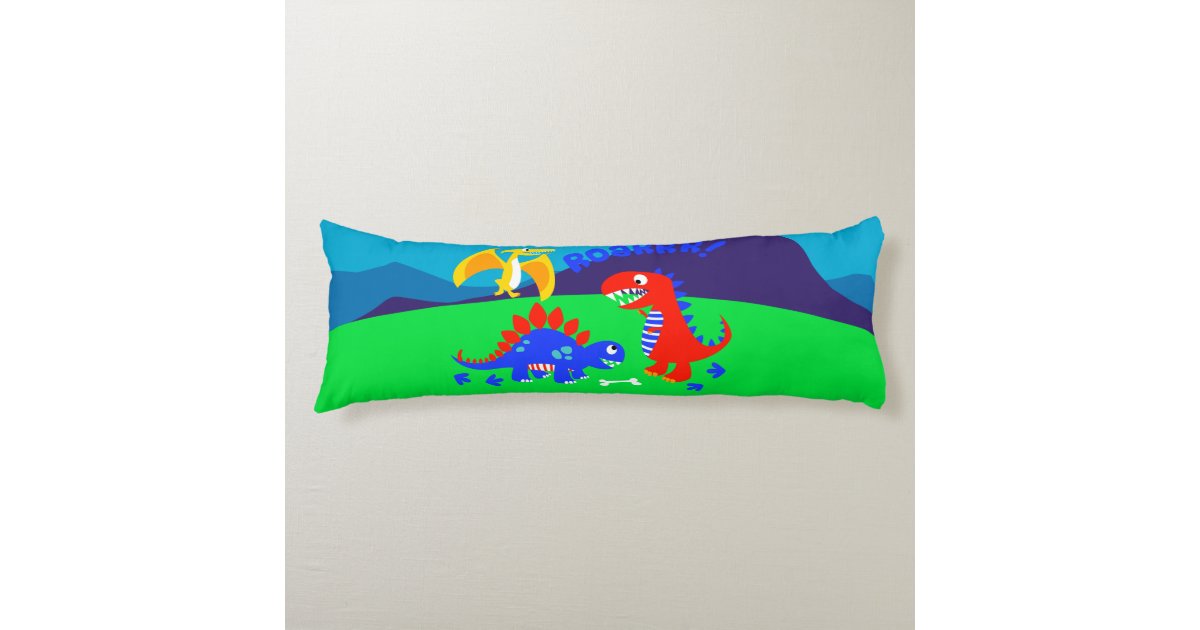 Cute dinosaurs body pillow Zazzle