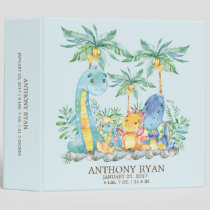 Cute Dinosaurs Boys Photo Album Binder