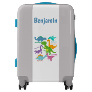 Cute Dinosaurs Kids Personalized Luggage
