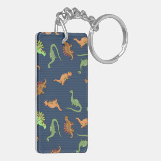 Cute Dinosaurs Pattern Keychain
