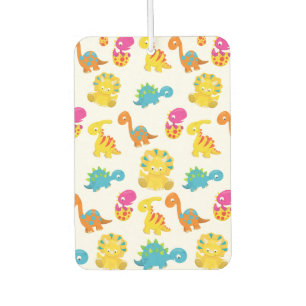 Cute Dinosaurs, Pattern Of Dinosaurs, Baby Dino Air Freshener