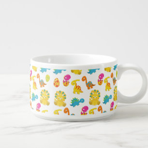 Cute Dinosaurs, Pattern Of Dinosaurs, Baby Dino Bowl