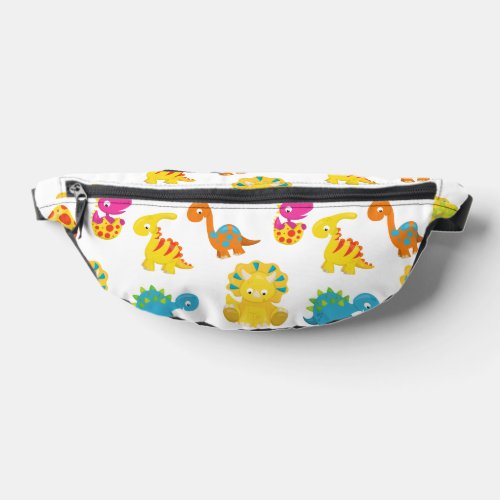 Cute Dinosaurs Pattern Of Dinosaurs Baby Dino Fanny Pack
