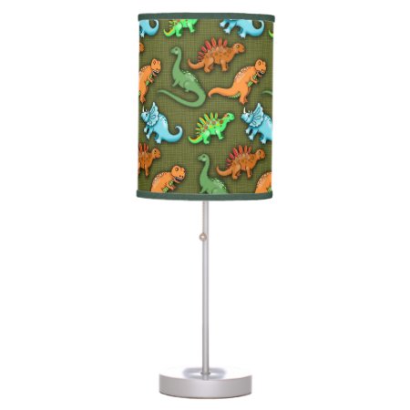 Cute Dinosaurs Pattern Table Lamp