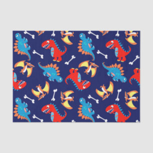Cute dinosaurs tissue paper