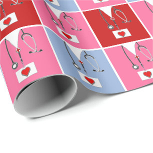 Cute Doctor Gift Wrapping Paper