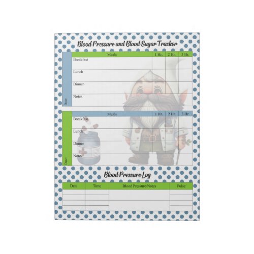 Cute Doctor Gnome Notepad