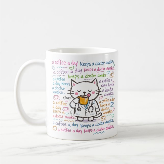 cute doctor mugs (Left)