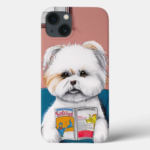 Cute dog 06 iPhone 13 case