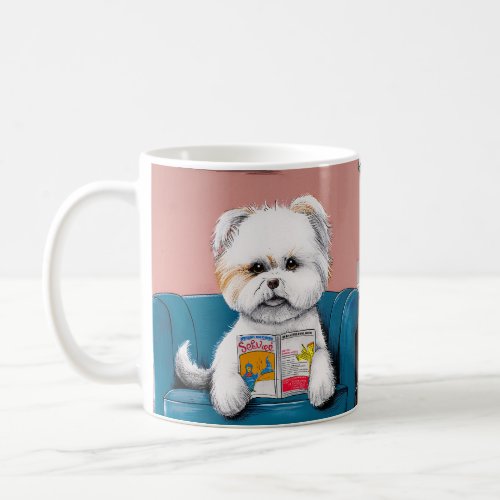 Cute dog 06 coffee mug