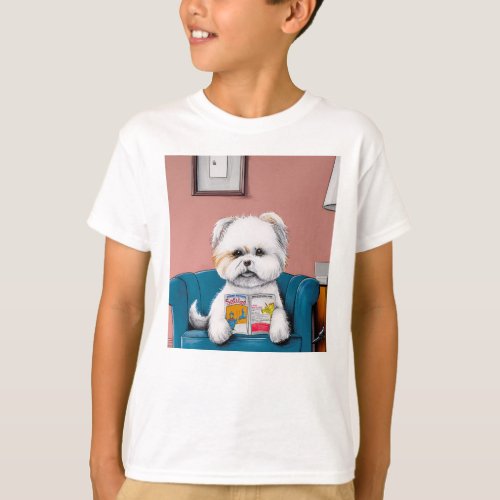 Cute dog 06 T_Shirt