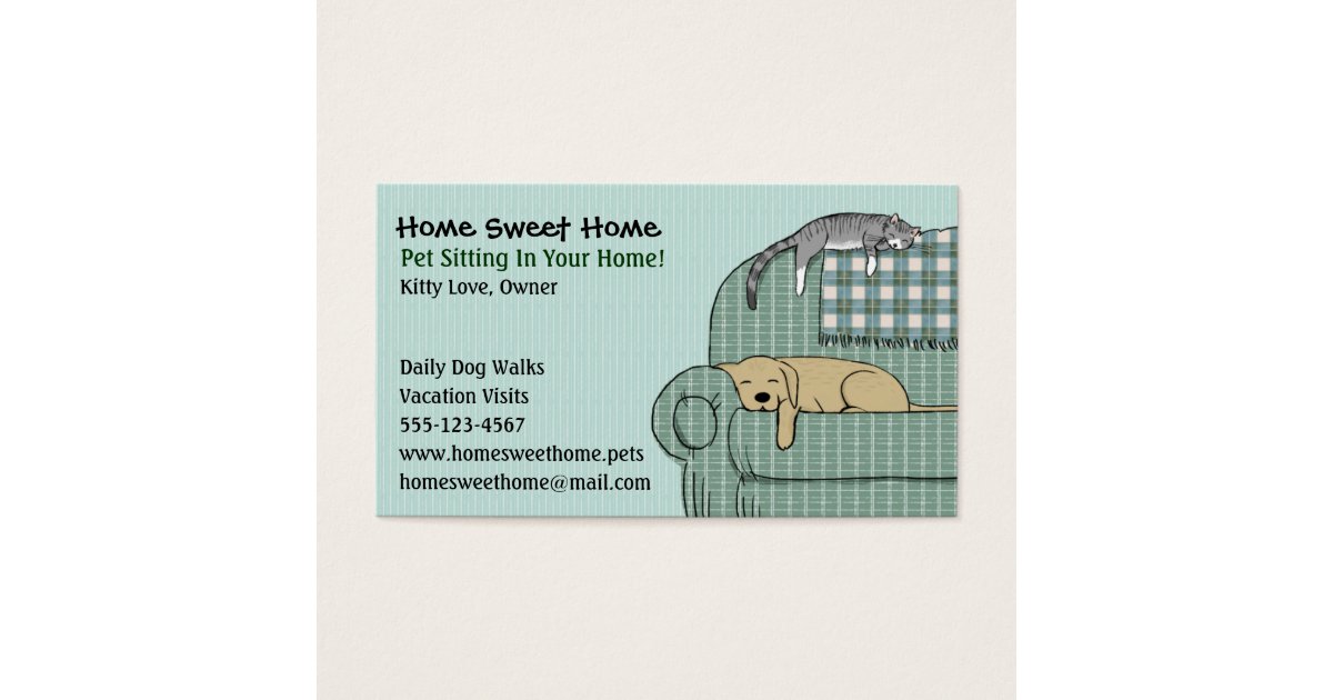 pet sitting templates
