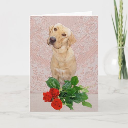 Cute Dog Anniversary Card