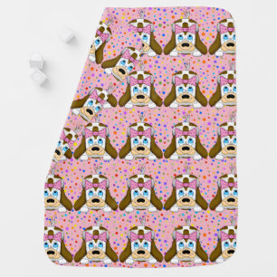 Cute Dog Baby Blanket