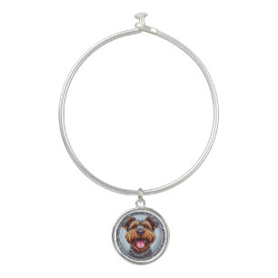 Cute Dog Bangle Bracelet