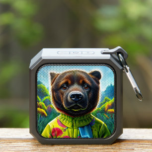 Cute dog bluetooth speaker