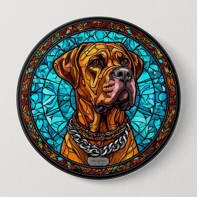 Cute Dog Button (Front)