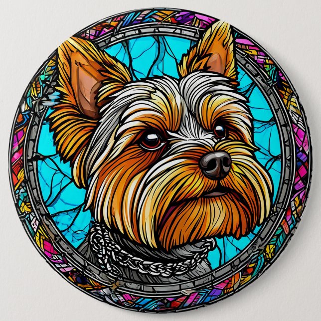 Cute Dog Button (Front)