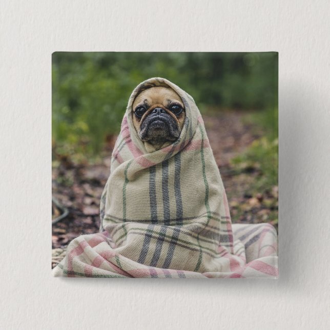 Cute Dog button 2 (Front)