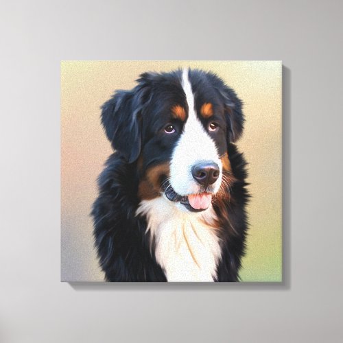 Cute Dog Canvas Print