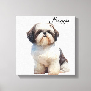 Cute Dog Canvas Print