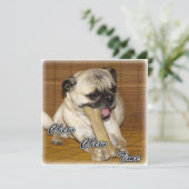 Cute Dog Card (Standing Front)