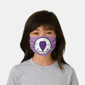Cute Dog Cartoon Mouth Kids' Cloth Face Mask (Worn)