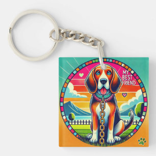 🐶 Cute Dog Charm Puppy Bag Accessory Keychain