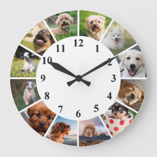 Cute Dog Clock _ Puppy Photography Clock
