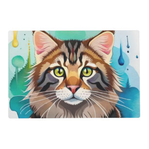 Cute dog close up mini clipboard placemat