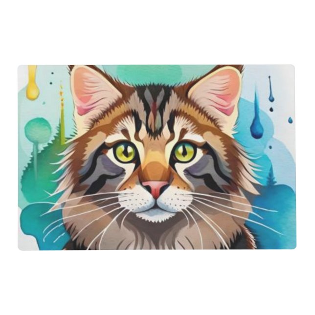 Cute dog close up mini clipboard placemat (Front)