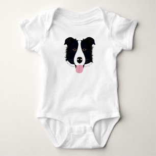 Cute dog design. baby bodysuit
