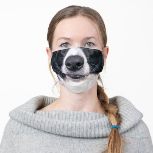 Cute Dog Face Nose For Kids Funny Animal Adult Cloth Face Mask