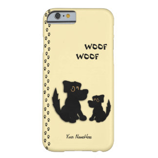 Cute Dog Family Personal Barely There iPhone 6 Case