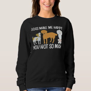 Cute Dog For Men Women Puppy Pet Animal Breed   Sweatshirt
